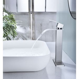Rubinetto da Bagno Monocomando con Cascata per Lavabo - Product Image 6