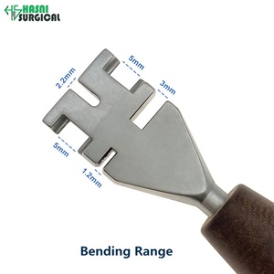Alicates de Precisión para Doblar Placas Óseas de Acero Inoxidable de Primera Calidad, Alicates Ortopédicos para Doblado - Product Image 4