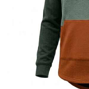 Sweat à capuche long en molleton de haute qualité, coupe oversize, vêtements personnalisés, production OEM/ODM en gros - Product Image 3