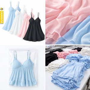 SAMAVIA Babydoll Lencería de Encaje de Una Pieza para Mujer Malla Transparente con Tirantes Ropa de Dormir Sexy de Ajuste Regular Pantalones Cortos Florales - Product Image 4