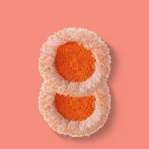 Round Chenille <b>Mop</b> Cloth Refill Sunflower <b>Head</b> Telescopic Handle Steel Absorbent Floor Cleaning Pad for Home Office - Product Image 2