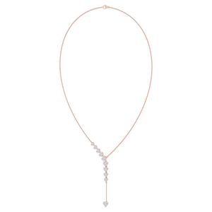 Collar de Diamantes Cultivados en Laboratorio con Corazón de Oro Rosa de 9K de Lujo, 4.92 CTW, Joyería Fina Hecha a Mano para Mujer, Regalo de Compromiso o Aniversario - Product Image 6