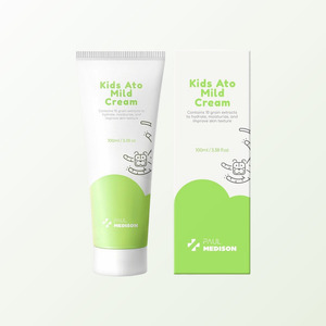 korean <b>skin</b> <b>care</b> products K-Beauty Polmedison <b>Kids</b> Ato Nourishing Cream 100ml Made in Korea Body Lotion - Product Image 2