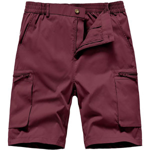 Pantalones Cortos Cargo Casuales para Hombre, Producción Confiable de Fábrica, Transpirables, Ecológicos, con Cierre de Botón, Mezcla de Algodón - Product Image 1