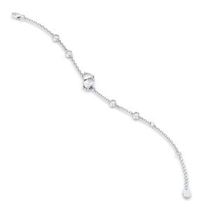 REYES Wholesale Price 1.45Ct Moissanite Link Bracelets <b>for</b> Women 925 Sterling Silver Perfect Engagement Gift Jewelry <b>for</b> Her - Product Image 3