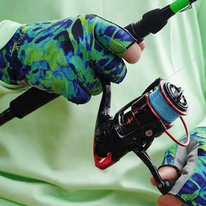 ถุงมือตกปลาสำหรับผู้ชายและผู้หญิง ป้องกันรังสียูวี ถุงมือตกปลาผ้าสแปนเด็กซ์สำหรับใช้งานทั่วไป 2026 ถุงมือกีฬาทางน้ำสำหรับการพายเรือ - Product Image 5