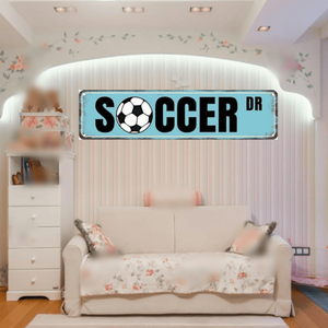 CIFbuy Vintage Metal Tin Sign Soccer <b>Posters</b> Bedroom Decor Birthday Gifts for Men-Wooden Wall Signs TikTok for Temu Pick up - Product Image 2