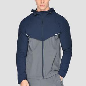 Conjunto Deportivo Cortavientos Personalizado al por Mayor para Hombre con Chaqueta y Pantalones con Cremallera, Material Ligero para Gimnasio y Jogging, OEM - Product Image 2