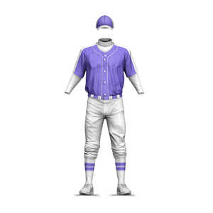 Nouvelle arrivée : uniforme de baseball pour équipes jeunes, pour compétitions, respirant, design personnalisé, motif uni, vêtements de sport, tenue de softball - Product Image 3