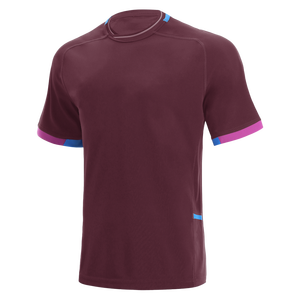 Camiseta deportiva de color contrastante para hombre, camiseta de entrenamiento de manga corta, ropa de equipo - Product Image 1