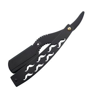 MORJE Surgical Stainless Steel Straight <b>Razor</b> Single <b>Blade</b> For Barber Shop Face Shaving Male Use Plastic Handle - Product Image 5