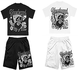 ชุดเสื้อผ้าฤดูร้อนสำหรับเด็กผู้ชาย ผ้าฝ้ายออร์แกนิค ลายพิมพ์ไดโนเสาร์ เสื้อยืด 2 ชิ้น - Product Image 6