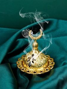 Handcrafted Brass <b>Bakhoor</b> Burner For Burning <b>Oud</b> Chips <b>Bakhoor</b> Incense Decorative Home Decor Item - Product Image 6