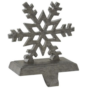 Modern Silver Metal Star Christmas <b>Stocking</b> <b>Holder</b> Stand Mantel Hook Hanger For Christmas <b>Stockings</b> Home Decor Accessory - Product Image 2