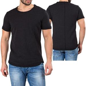 T-Shirt décontracté pour hommes, Logo personnalisé d'usine OEM, T-Shirt de sport 100% coton - Product Image 6