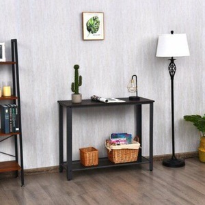 Classic Metal <b>Console</b> <b>Table</b> Traditional Furniture Home Decor Living Room Entryway Hallway Bedroom Accent Display <b>Storage</b> - Product Image 2
