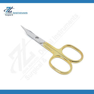 Outil de manucure et pédicure, ciseaux à ongles en acier inoxydable, lame droite, ciseaux à ongles à pointe acérée, coupe-ongles, outils de soins des ongles - Product Image 3