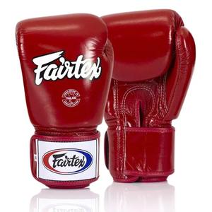 Guantes de Boxeo Fairtex Blancos Profesionales de Alta Calidad, Cuero Genuino con Agarres para las Manos, Estilo Mexicano, Cuero Negro, Dedos Completos - Product Image 2