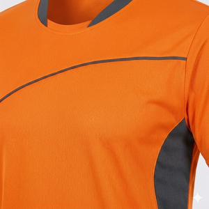 Custom Printed V-Neck Football Jersey Set Breathable Quick Dry 100% Polyester Soccer Kit for Men OEM Wholesale Factory Supplier - Product Image 3