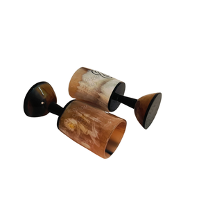 Gobelet en corne de vache fait main, tasse en corne de buffle de qualité supérieure, vaisselle durable, décorative, rustique, traditionnelle, cadeau de collection - Product Image 2