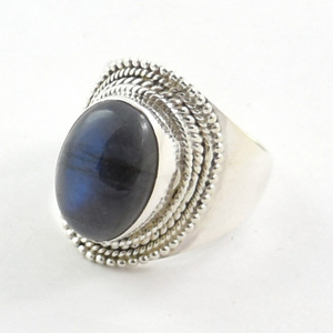 925 Silver Dendrite Agate Handmade gemstone <b>Rings</b> <b>Indian</b> Natural Stone <b>Ring</b> Semi-precious Stones Gemstone <b>Rings</b> for Women - Product Image 6