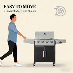 เตาบาร์บีคิวถ่านแบบพกพา - Product Image 4