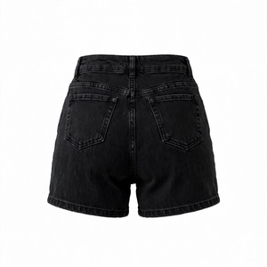 Compra Shorts de Mezclilla para Mujer, Cintura Media, Corte Recto, Casuales de Verano, Lavados, de BD - Product Image 4