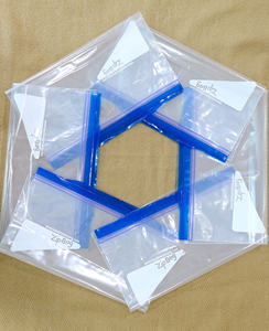 Sac de nourriture à double fermeture éclair de haute qualité conçu pour des applications de conservation des aliments frais et réutilisables sûres - Product Image 1