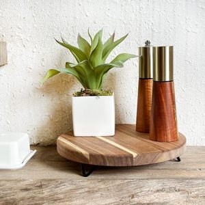 Dessert Serving Mango Tray with Metal <b>Legs</b> Dessert Serveware for Special Occasions Home and Dinning Usage in Restaurant Cafes - Product Image 2