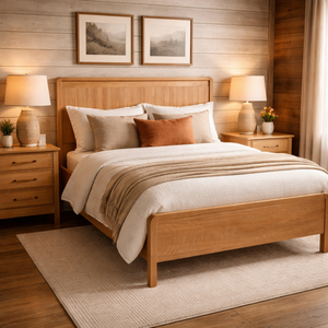 RIVEO RANGLE Fournisseur direct, design moderne, durable, bonne qualité, meubles de chambre à coucher en bois massif, lit en bois - Product Image 6