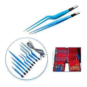 Instruments de Neurochirurgie Européens Professionnels et de Haute Qualité : Pinces Bipolaires à Pointe Bague, Instruments Manuels en Acier à Clipser - Product Image 5