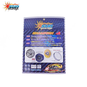 Kit de patins d'embrayage haute performance SUN RACING pour MIO M3 MIO SOUL I 125, fabriqué à Taïwan, acier haute friction, 3 pièces - Product Image 6