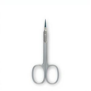 Tijeras para Uñas de Acero Inoxidable con Mango Colorido, Tijeras Curvas para Cutículas de Dedos de Manos y Pies, Ecológicas, para Manicura, para Diestros - Product Image 1