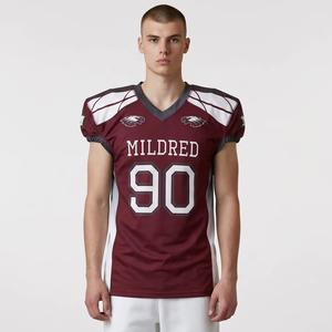 Maillot de football américain réversible simple couche (sublimé) - Product Image 1