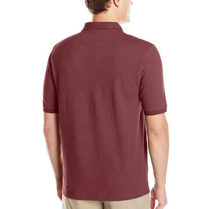 Chemises polo en coton vertes pour hommes, manches courtes, en vente au prix de gros, vêtements de golf pour adultes - Product Image 3