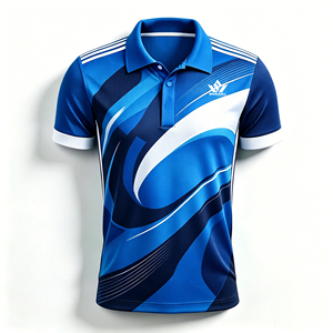 Custom Men's Black <b>Gold</b> Tennis Polo <b>Shirt</b> Short Sleeve Sublimated Moisture Wicking Polyester Breathable Regular Fit Sportswear - Product Image 3