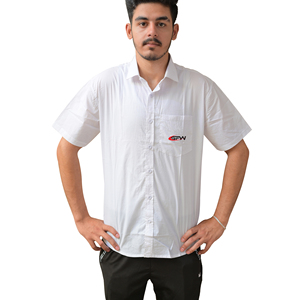 Camisa de Vestir Casual y Formal para Hombre, 100% Algodón, Tejido Twill Transpirable, Estampado Primaveral, Cuello Mao, Botón Único, ODM - Product Image 1
