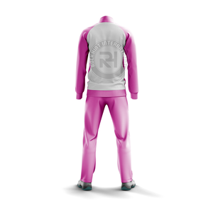 ชุดวอร์มผ้าโพลีเอสเตอร์คอตตอนคุณภาพสูง เนื้อผ้าทนทาน ดีไซน์สวมใส่สบาย เหมาะสำหรับการฝึกซ้อม วิ่ง และสวมใส่ลำลอง - Product Image 1