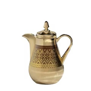 Classic Style <b>Arabic</b> Coffee Pot Metal Dallah for Serving Traditional Coffee Dining and Guest Use - Product Image 3