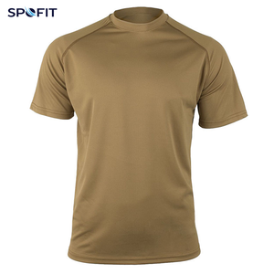 2026 New Olive <b>Green</b> Raglan Sleeve Quick Dry Sport <b>T</b>-<b>Shirt</b> Regular Fit Solid Color O-Neck Knitted Polyester <b>Shirt</b> - Product Image 4