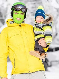 Pasamontañas de Punto Verde Neón Unisex, Máscara Facial Completa, Gorro para Adultos para Exteriores, Pasamontañas Unisex Transpirable - Product Image 5