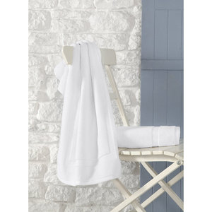 Alfombrillas de Baño Blancas de Alta Calidad, 100% Algodón Puro, Tejidas, Ecológicas, de Secado Rápido, con Banda, para Ducha, Baño, Hotel - Product Image 2