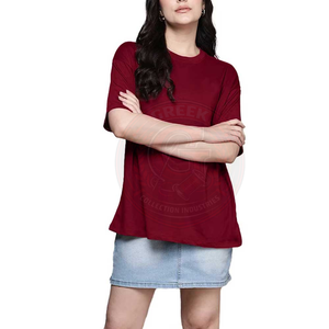 Camiseta de Manga Corta con Cuello en V para Mujer, Corte Regular, Informal, 100% Algodón, Transpirable y de Secado Rápido, Última Moda de Verano - Product Image 6
