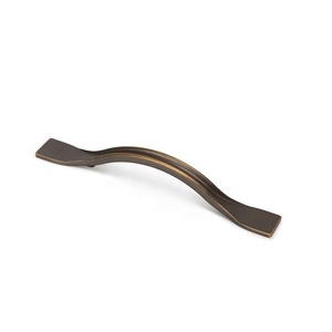 Stylish Tumbled Brass <b>Bar</b> Handle <b>Pull</b> Minimalist Design Durable High Silver Colour Furniture Hardware Customizable - Product Image 6