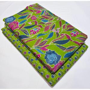 Tissu imprimé Jaipuri en coton peigné pur de qualité supérieure, tissé, 60x60, largeur 44 pouces, commande minimum 10 mètres [5 m haut + 5 m bas] - Product Image 1