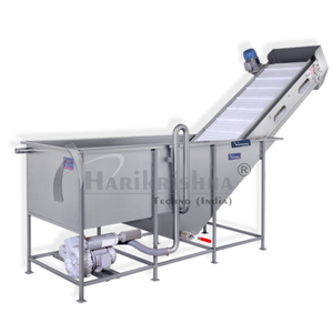 Lavadora de Burbujas Semiautomática de Acero Inoxidable para Fábrica de Procesamiento de Alimentos - Product Image 1