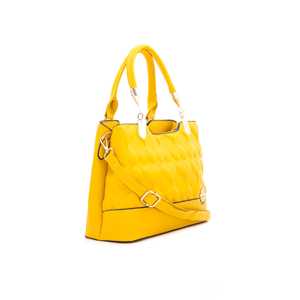 <b>Yellow</b> Formal P35670 Handbag - Product Image 2