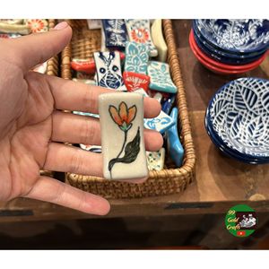 ที่วางช้อนเซรามิกและตะเกียบลายสัตว์น่ารักและลายพฤกษศาสตร์ สำหรับร้านอาหารและการจัดโต๊ะอาหารที่บ้าน - Product Image 2
