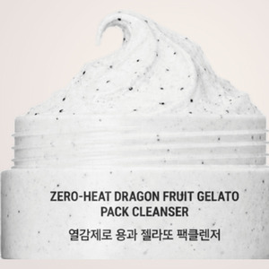คลีนเซอร์เกาหลี K-Beauty Heat Relief Dragon Fruit Gelato Pack Cleanser 23 กรัม ผลิตในเกาหลี ซิงค์ PCA สำหรับทุกเพศ - Product Image 1