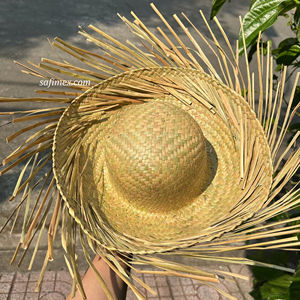 Wholesale <b>Straw</b> <b>Hat</b> Pava Puerto Rican Bad Bunny <b>Straw</b> <b>Hat</b> Natural Color for <b>Summer</b> Hawaiian Costume Beachcomber <b>Hat</b> Cheap Price - Product Image 6